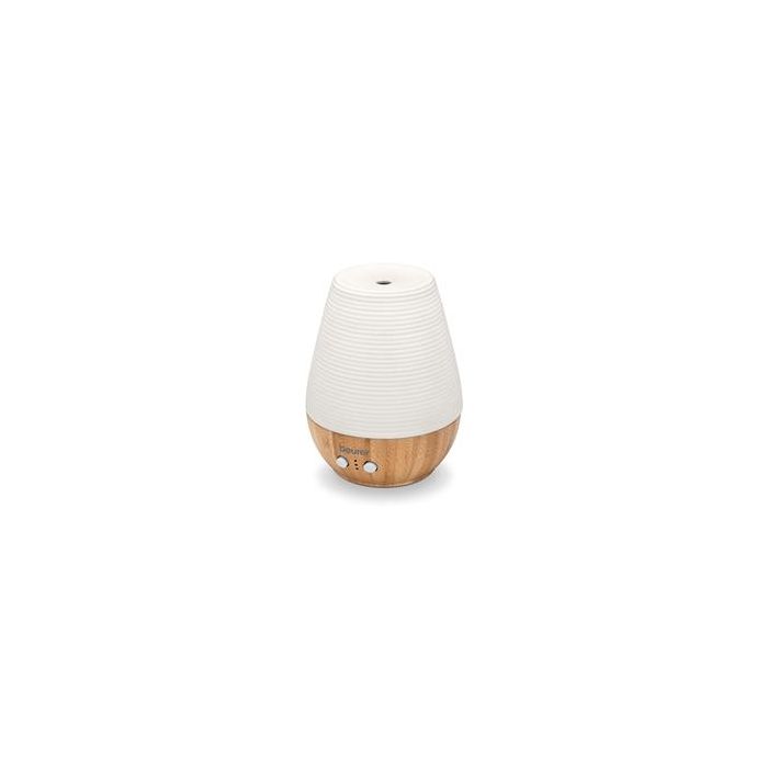 Beurer Difusor de Aroma con Luz LED 180ml, Cromoterapia y Ultrasonidos para Aromaterapia