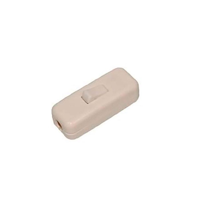 Interruptor de paso unipolar 2a blanco (retractilado) Interruptor de paso unipolar 2a blanco (retractilado)