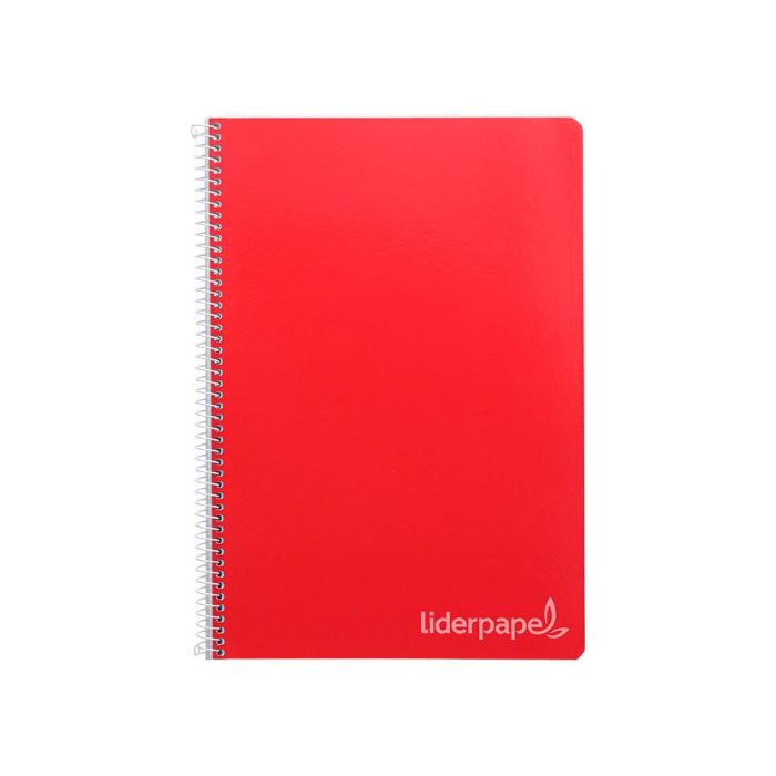 Cuaderno Espiral Liderpapel Folio Witty Tapa Dura 80H 75 gr Cuadro 5 mm Con Margen Colores Surtidos 10 unidades 3