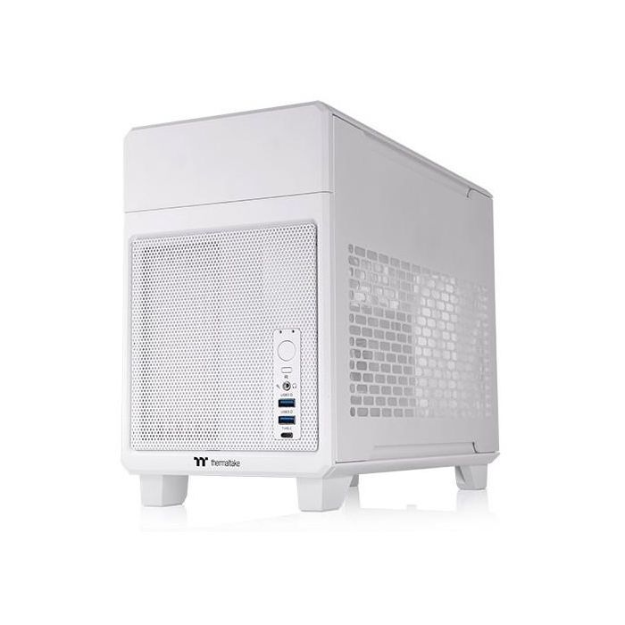 Thermaltake TR100 Mini Tower PC Mini-ITX Blanco "Snow" con USB 3.2 y Filtro Antipolvo para Gaming 1 Thermaltake TR100 Mini Tower PC Mini-ITX Blanco "Snow" con USB 3.2 y Filtro Antipolvo para Gaming 1