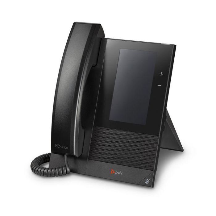 HP Poly CCX 400 Phone Teams Teléfono IP para Microsoft Teams, PoE, Pantalla Táctil 5", Negro 1