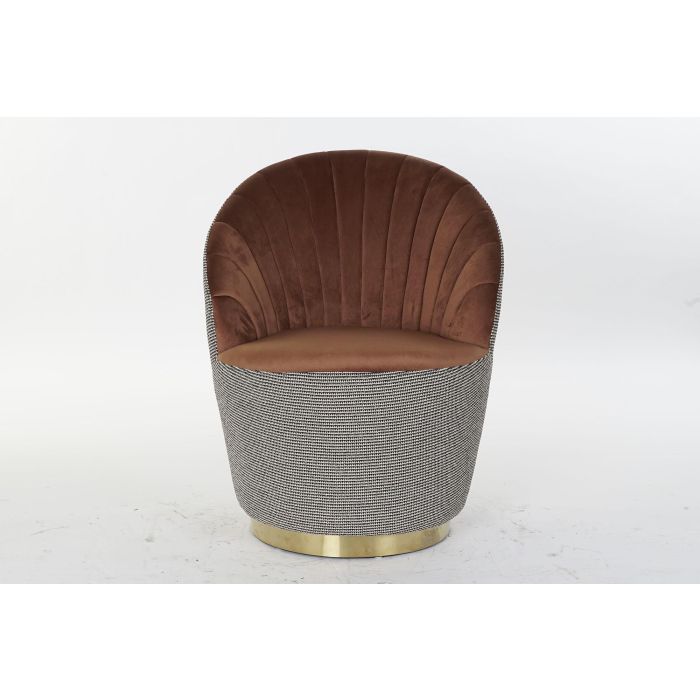 DKD Home Decor Butaca Sixties Marron Negro 66 x 85 x 69 cm 4