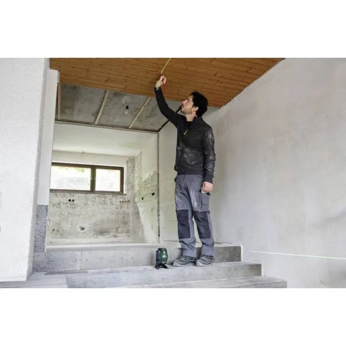 Bosch GCL 12V-50-22 CG Láser combinado de doble potencia (hasta 50 m) con soporte RM20, 4 baterías y estuche 1