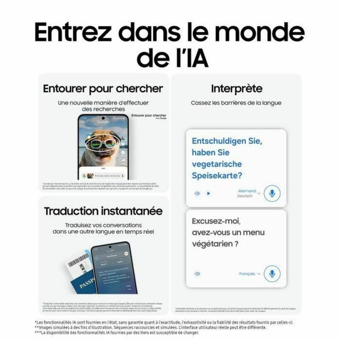 Smartphone Samsung Galaxy S24 FE 5G 6,7" 8 GB RAM 128 GB Verde 3