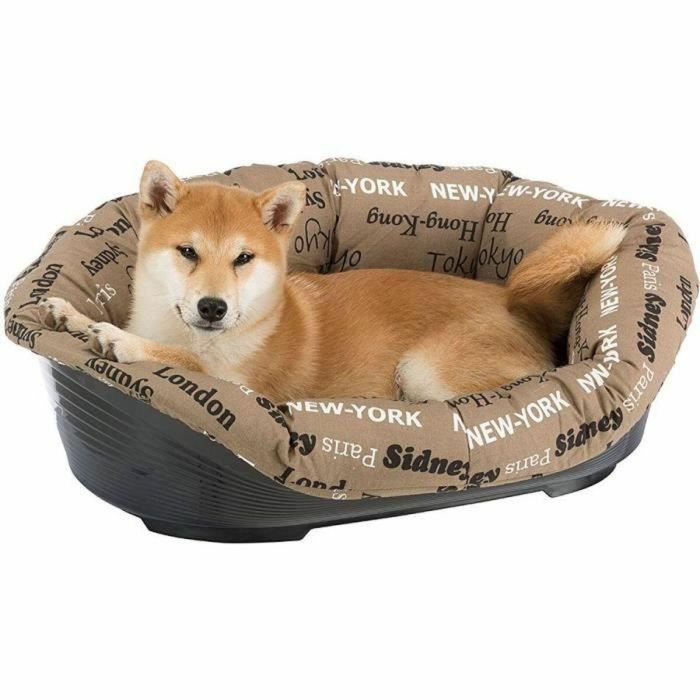 Ferplast FER1701701069138 Sofá Cama para Mascotas SOFÁ 6, Diseño Moderno, Cojín Estampado, Base Antideslizante 1 Ferplast FER1701701069138 Sofá Cama para Mascotas SOFÁ 6, Diseño Moderno, Cojín Estampado, Base Antideslizante 1