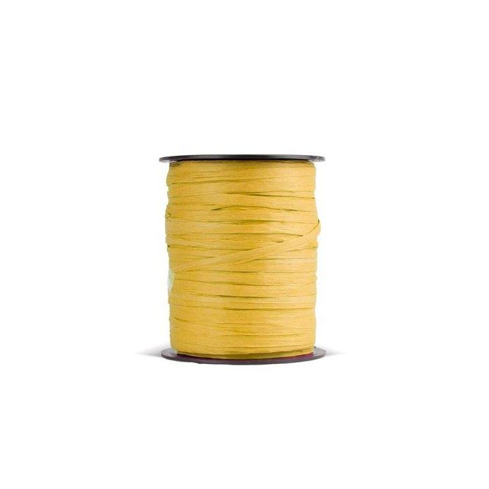 Rafia Cinta De 3,5 Mm Rollo De 100 M Oro