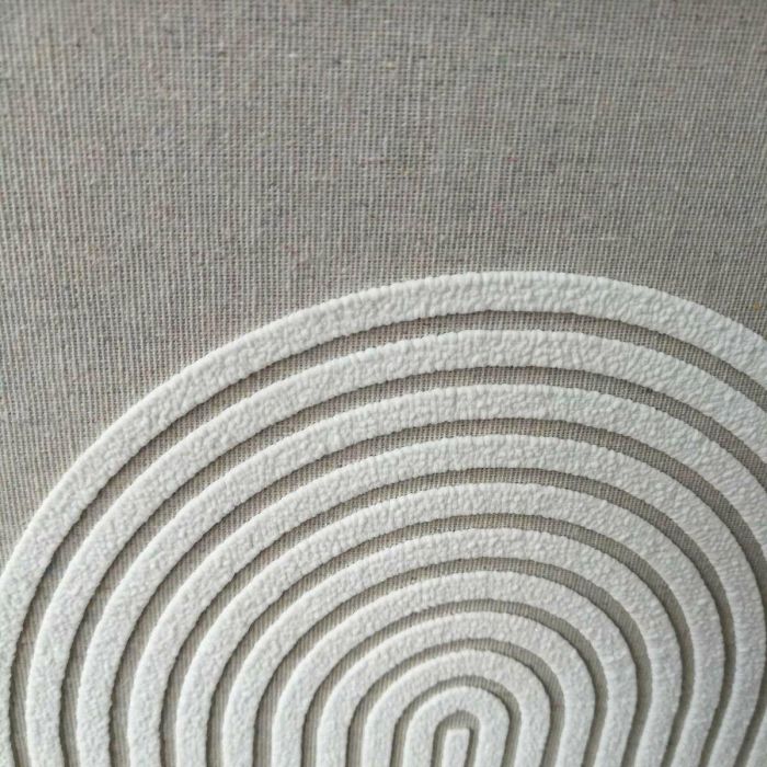 Versa Cubrecontador Flarey 46x33 cm, Madera MDF y Papel 1 Versa Cubrecontador Flarey 46x33 cm, Madera MDF y Papel 1