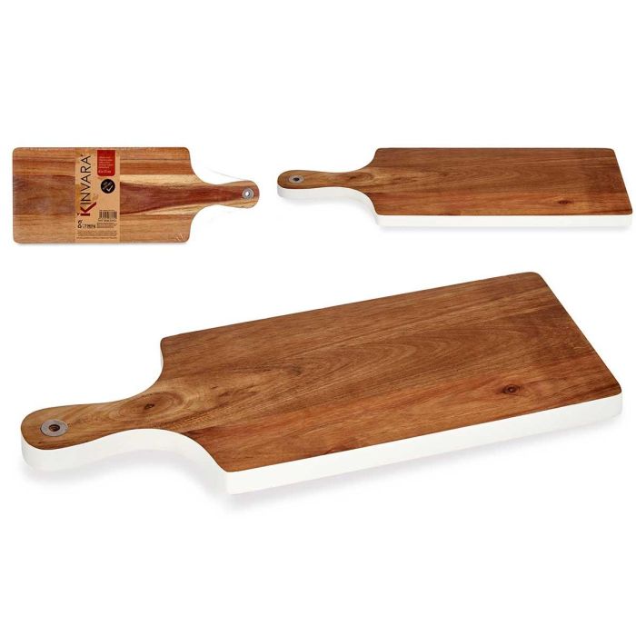 Tabla de cortar madera Kinvara 45 cm, acacia, borde blanco - 44.8x17.3x1.5 cm (12 Unidades) Tabla de cortar madera Kinvara 45 cm, acacia, borde blanco - 44.8x17.3x1.5 cm (12 Unidades)