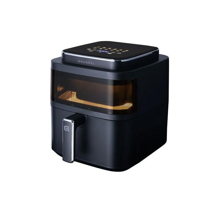 Grunkel Freidora de Aire | Airfryer Digital Saludable Sin Aceite XL 6 Litros 1400W con Pantalla y 12 Programas Negro Grunkel Freidora de Aire | Airfryer Digital Saludable Sin Aceite XL 6 Litros 1400W con Pantalla y 12 Programas Negro