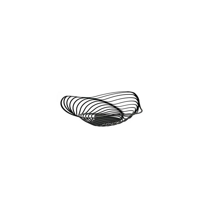 Alessi ACO01 B Trinity Centro de Mesa Acero y Resina Negro Alessi ACO01 B Trinity Centro de Mesa Acero y Resina Negro