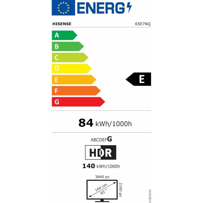 Smart TV Hisense 65E7NQ 65 65" 4K Ultra HD LED HDR QLED 3 Smart TV Hisense 65E7NQ 65 65" 4K Ultra HD LED HDR QLED 3