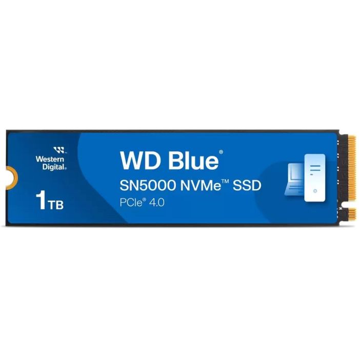 Western Digital WDS100T4B0E Disco SSD WD Blue SN5000 NVMe 1TB M.2 2280 PCIe Gen4 hasta 5150 MB/s Lectura para Creadores y Profesionales