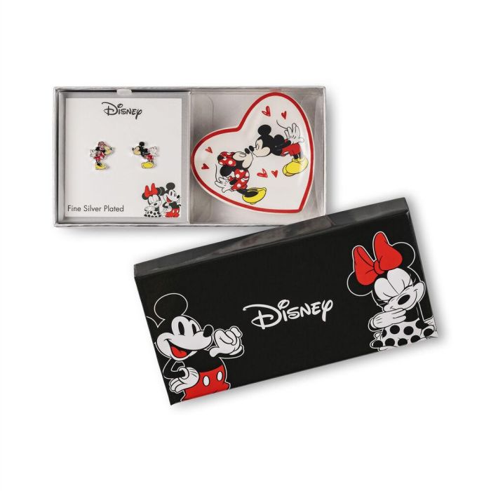 Pendientes + plato bisuteria Mickey & Minnie Disney 3 Pendientes + plato bisuteria Mickey & Minnie Disney 3