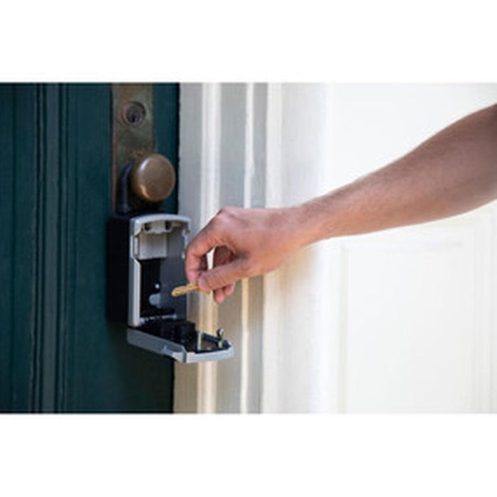 Master Lock Caja de llaves conectada Bluetooth, Código Digital y App Vault Home con Asa para compartir llaves. 2 Master Lock Caja de llaves conectada Bluetooth, Código Digital y App Vault Home con Asa para compartir llaves. 2