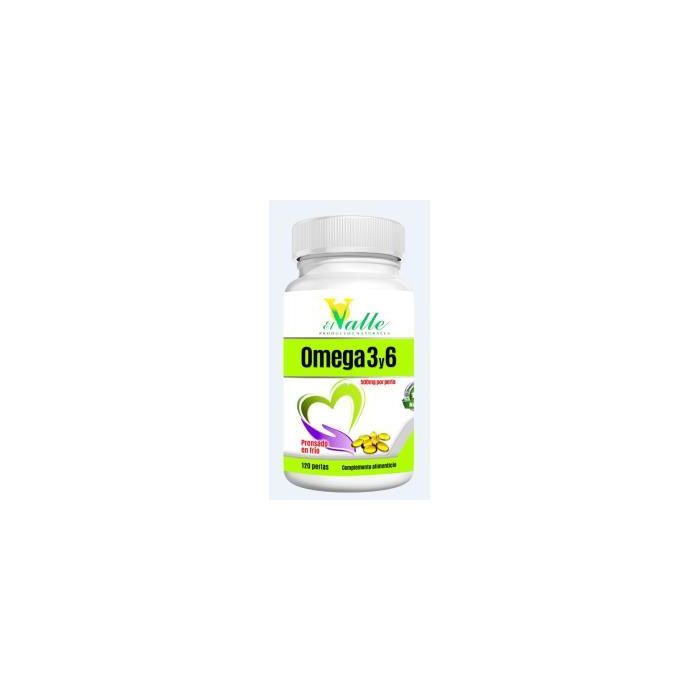 Omega 3 Y Omega 6 (A.De Borraja Y Salmon)120Perlas
