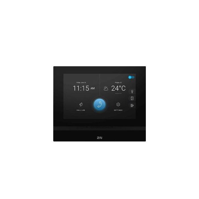 2N Indoor View, Black (requires flush box 91378800 or desk stand 91378802 for an installation) 2N Indoor View, Black (requires flush box 91378800 or desk stand 91378802 for an installation)