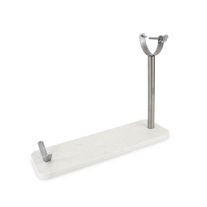 Quttin Soporte Jamonero de Mármol y Acero, 16 x 48.5 x 1.8 cm (3 Unidades) 4 Quttin Soporte Jamonero de Mármol y Acero, 16 x 48.5 x 1.8 cm (3 Unidades) 4