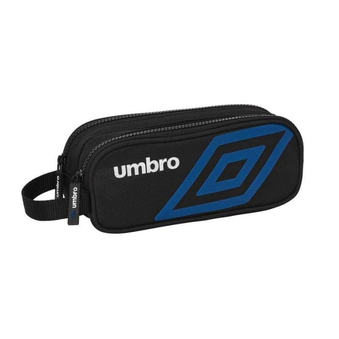 Portatodo Doble Umbro Flash Negro 21 x 8 x 6 cm Portatodo Doble Umbro Flash Negro 21 x 8 x 6 cm