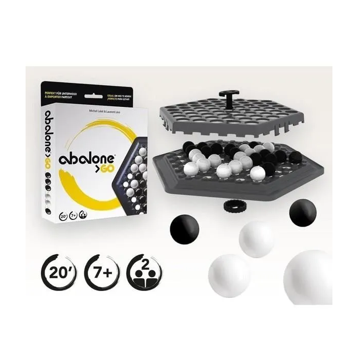 Asmodee Juego Abalone Go Zygabgo01Es Juego De Estrategia Para 2 Jugadores +7 Años 3