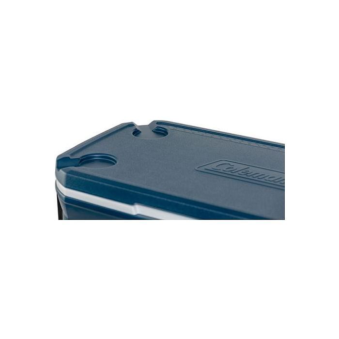Coleman Xtreme 100QT Ruedas - Nevera portátil de 94L (65L útiles) con ruedas, color azul - Ref. 2000037216
