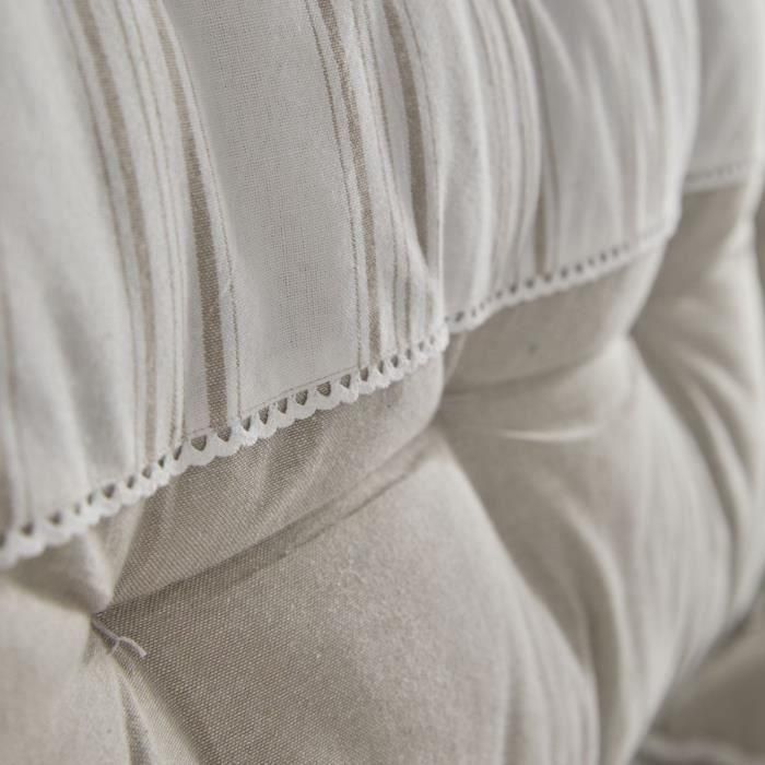 Cabecero - HOY - CHARME - Chambray x Slub Berenice - 45 x 70 cm 2
