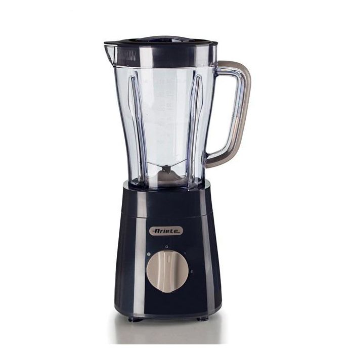 Ariete Batidora de Vaso Breakfast Grafito con 4 Cuchillas de Acero Inoxidable y 2 Velocidades 1 Ariete Batidora de Vaso Breakfast Grafito con 4 Cuchillas de Acero Inoxidable y 2 Velocidades 1