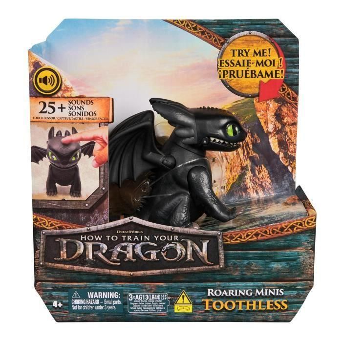 SPIN MASTER MINI DRAGÓN INTERACTIVO SIN DIENTES Película de dragones 4 SPIN MASTER MINI DRAGÓN INTERACTIVO SIN DIENTES Película de dragones 4