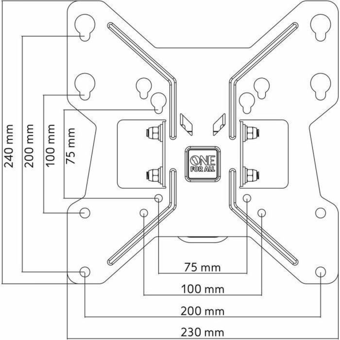Soporte TV One For All WM2241 13"-32" 20 kg 1
