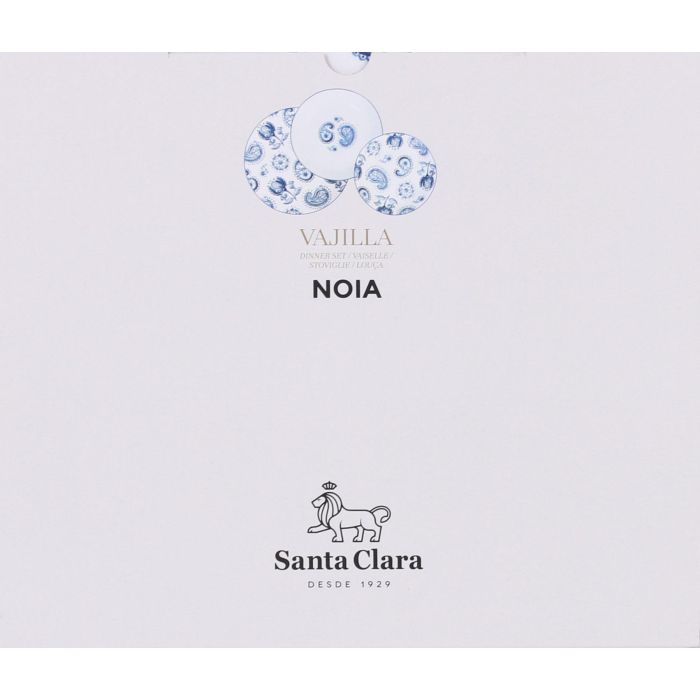 Santa Clara Vajilla Redonda Noia 18 Piezas (2 Unidades) 3