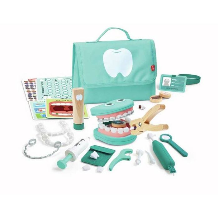 Hape Maletín Pequeño Dentista Playset Juego de Rol de Simulación para Niños y Niñas de 3 a 8 Años 1 Hape Maletín Pequeño Dentista Playset Juego de Rol de Simulación para Niños y Niñas de 3 a 8 Años 1