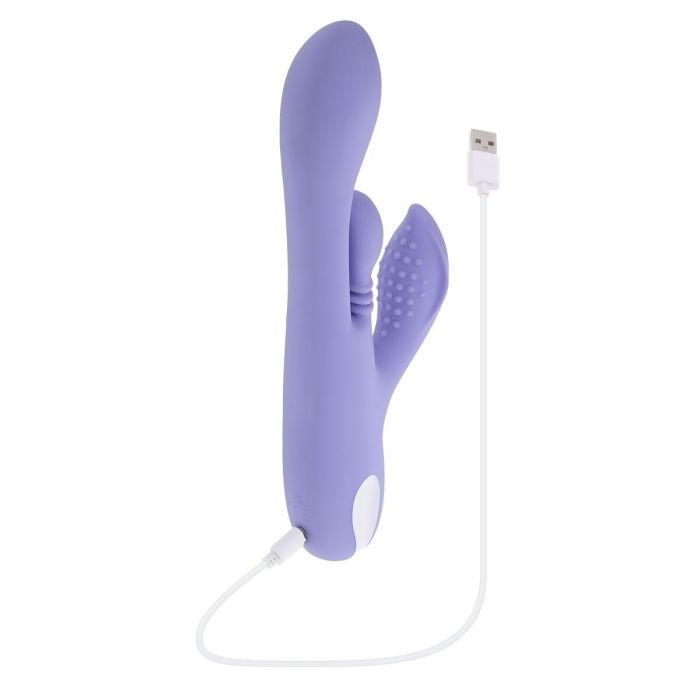 Vibrador Doble Estimulación Evolved Playboy Morado Púrpura 2 Vibrador Doble Estimulación Evolved Playboy Morado Púrpura 2