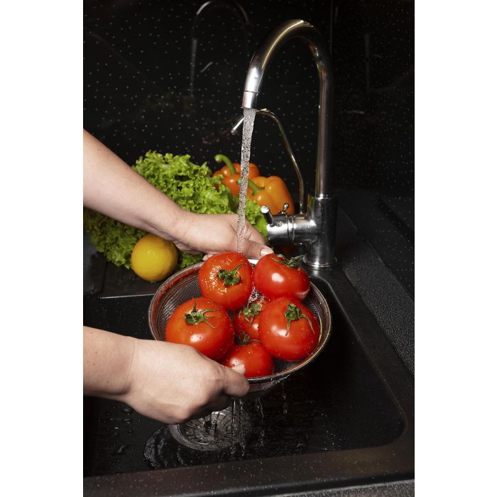 Quttin Escurridor Colador de Acero para Cocina, 22 cm diámetro x 8.5 cm alto (24 Unidades) 6 Quttin Escurridor Colador de Acero para Cocina, 22 cm diámetro x 8.5 cm alto (24 Unidades) 6