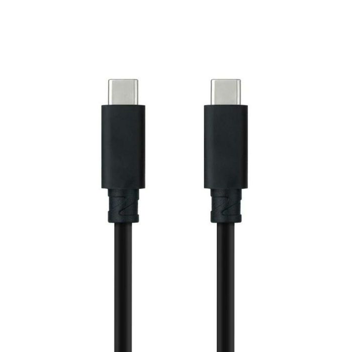 Cable USB C NANOCABLE 10.01.4101-L150 1,5 m Negro 2 Cable USB C NANOCABLE 10.01.4101-L150 1,5 m Negro 2
