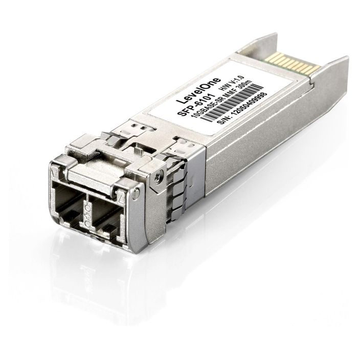 Level One SFP-6101 Módulo Transceptor SFP+ Fibra Óptica LC 300m 10000 Mbit/s 0 Level One SFP-6101 Módulo Transceptor SFP+ Fibra Óptica LC 300m 10000 Mbit/s 0
