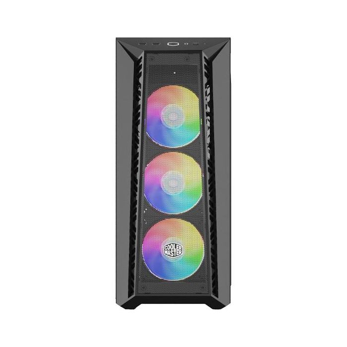 Cooler Master MasterBox 520 Mesh Midi Tower Negro, RGB, 3x120mm Ventiladores, MB520-KGNN-S00