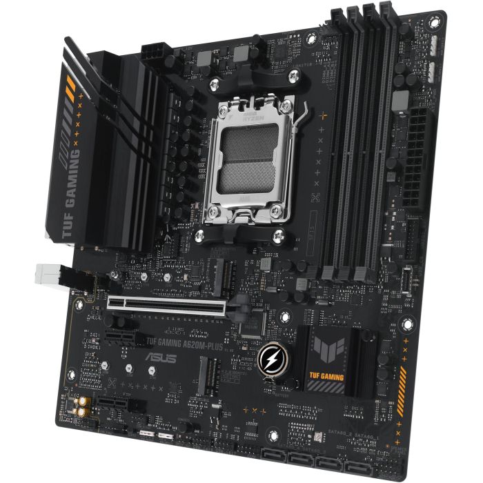 ASUS TUF GAMING A620M-PLUS AMD A620 Socket AM5 micro ATX - Compatible con AMD Ryzen 3/5/7/9 7th Gen, DDR5, 90MB1EZ0-M0EAY0 3