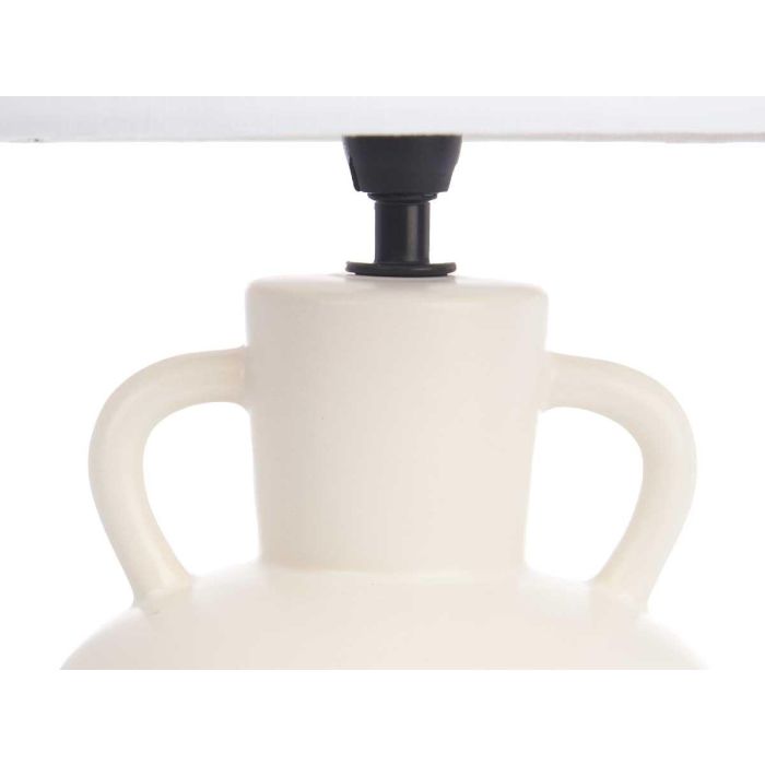 Lámpara Jarrón Blanca Giftdecor 24x39.7x24 cm Cerámica (4 Unidades) 3 Lámpara Jarrón Blanca Giftdecor 24x39.7x24 cm Cerámica (4 Unidades) 3