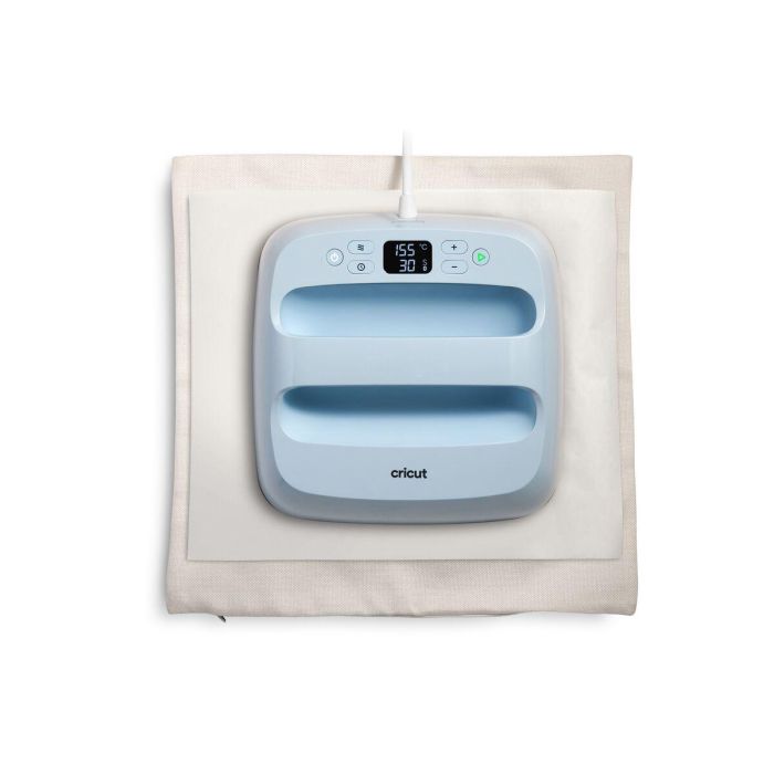 Cricut CRI0093573339738 EasyPress 3 Prensa Térmica Azul 23 x 23 cm Placa Calefactora Transferencia de Vinilo 1
