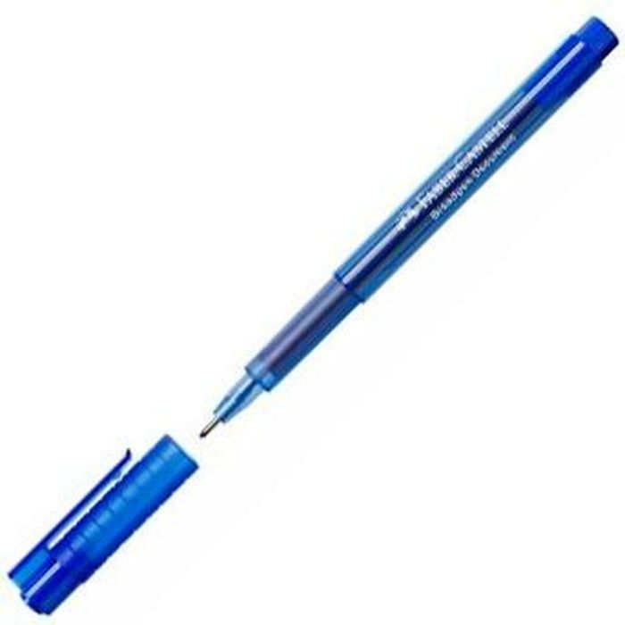 Rotuladores Faber-Castell Broadpen Document 1554 Azul (10 Unidades) 4