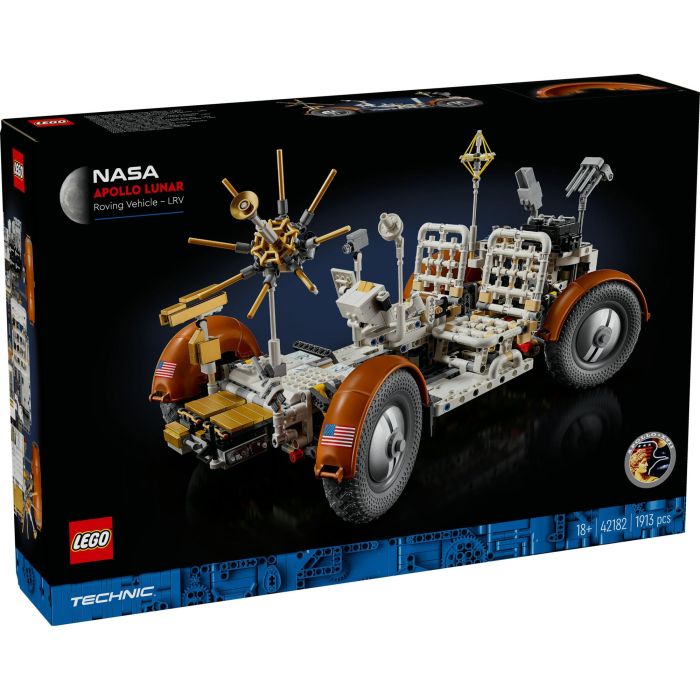 LEGO 42182 Technic Vehículo de Exploración Lunar Apollo de la NASA - LRV Space Rover para Adultos 6 LEGO 42182 Technic Vehículo de Exploración Lunar Apollo de la NASA - LRV Space Rover para Adultos 6
