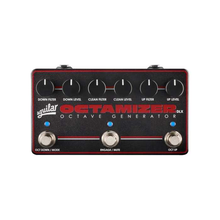 Aguilar Octamizer DLX Pedal de Octavador para Bajo Eléctrico, 3 Footswitches, Modos de Filtro 2 Aguilar Octamizer DLX Pedal de Octavador para Bajo Eléctrico, 3 Footswitches, Modos de Filtro 2