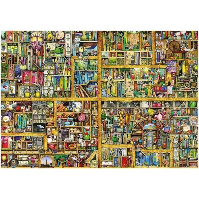 Puzzle 18000 pcs Biblioteca Mágica 1