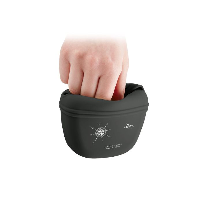 Hunter Bolsillo de Cinturón de Silicona LIST para Perros, Golosinas, Cierre Magnético. Material Calidad Alimentaria, Fácil Limpieza, Antracita 1 Hunter Bolsillo de Cinturón de Silicona LIST para Perros, Golosinas, Cierre Magnético. Material Calidad Alimentaria, Fácil Limpieza, Antracita 1