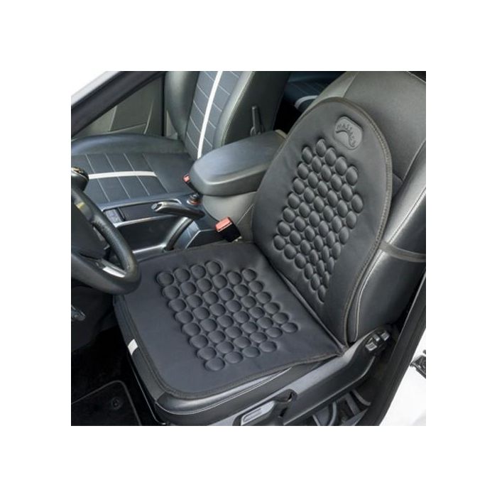 Abc INT90180 Respaldo Ergonómico Negro Universal 100% Poliéster Fácil Instalación Abc INT90180 Respaldo Ergonómico Negro Universal 100% Poliéster Fácil Instalación