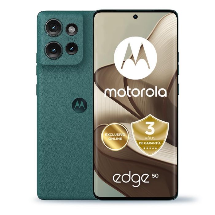 Motorola edge 50 5G Smartphone 12GB RAM 512GB Almacenamiento 6.67" pOLED 50MP Cámara 5000 mAh IP68 Verde 4 Motorola edge 50 5G Smartphone 12GB RAM 512GB Almacenamiento 6.67" pOLED 50MP Cámara 5000 mAh IP68 Verde 4