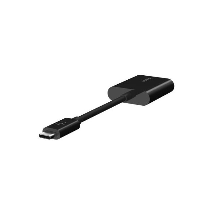 Belkin F7U081BTBLK Cargador de Dispositivo Móvil Interior USB, 2 Puertos Tipo C, 60W, Negro para Smartphone 4