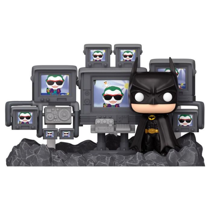 Figura POP Moments DC Comics Batman in Batcave 1