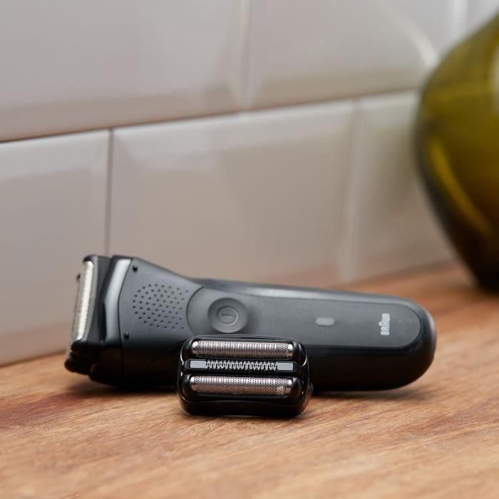 Cabezal de Recambio Braun 81686050 Plateado Negro 3 Cabezal de Recambio Braun 81686050 Plateado Negro 3