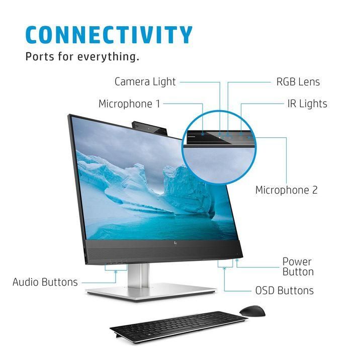 HP E24mv G4 Conferencing Monitor 23.8'' IPS Full HD (1920x1080) 5ms con Cámara, Micrófono, HDMI, DisplayPort y USB 6 HP E24mv G4 Conferencing Monitor 23.8'' IPS Full HD (1920x1080) 5ms con Cámara, Micrófono, HDMI, DisplayPort y USB 6