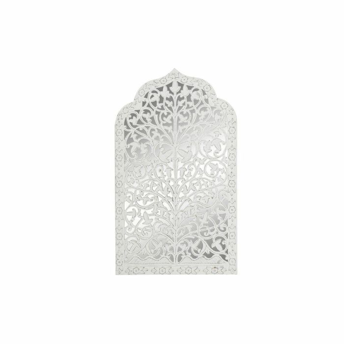 Decoracion Pared Indio DKD Home Decor Blanco 4 x 152 x 91 cm